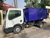 Camión contenedor en San Ginés, La Alberca