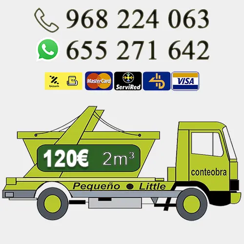 Contenedores en San Ginés, La Alberca