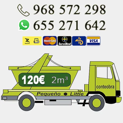 Contenedores en San Ginés, La Alberca